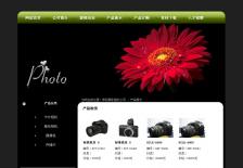 数码摄影器材公司网站网站案例