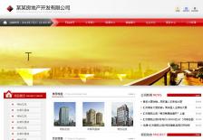房地产开发公司网站网站设计